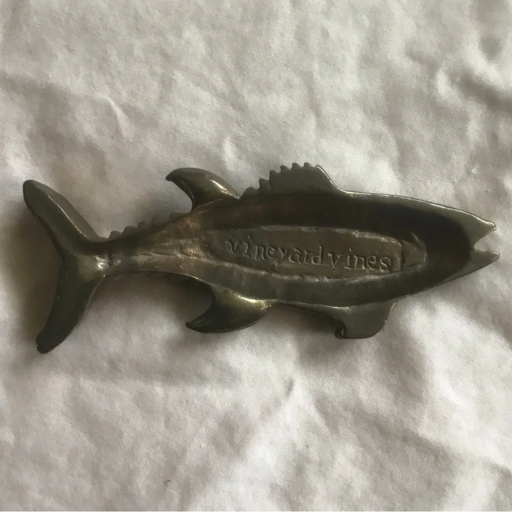 VineYard Vines solid brass fish bottle opener